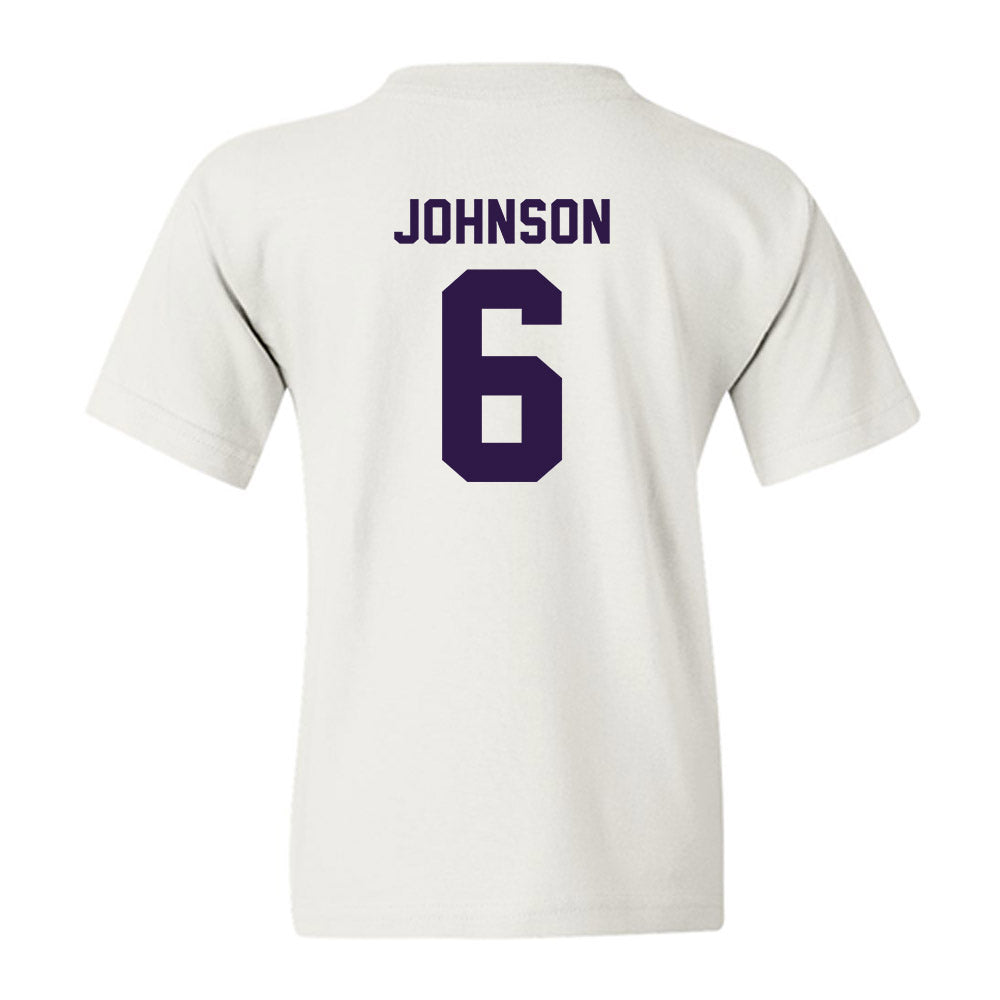 Kansas State - NCAA Men's Basketball : Marcus Johnson - Classic Shersey Youth T-Shirt-1