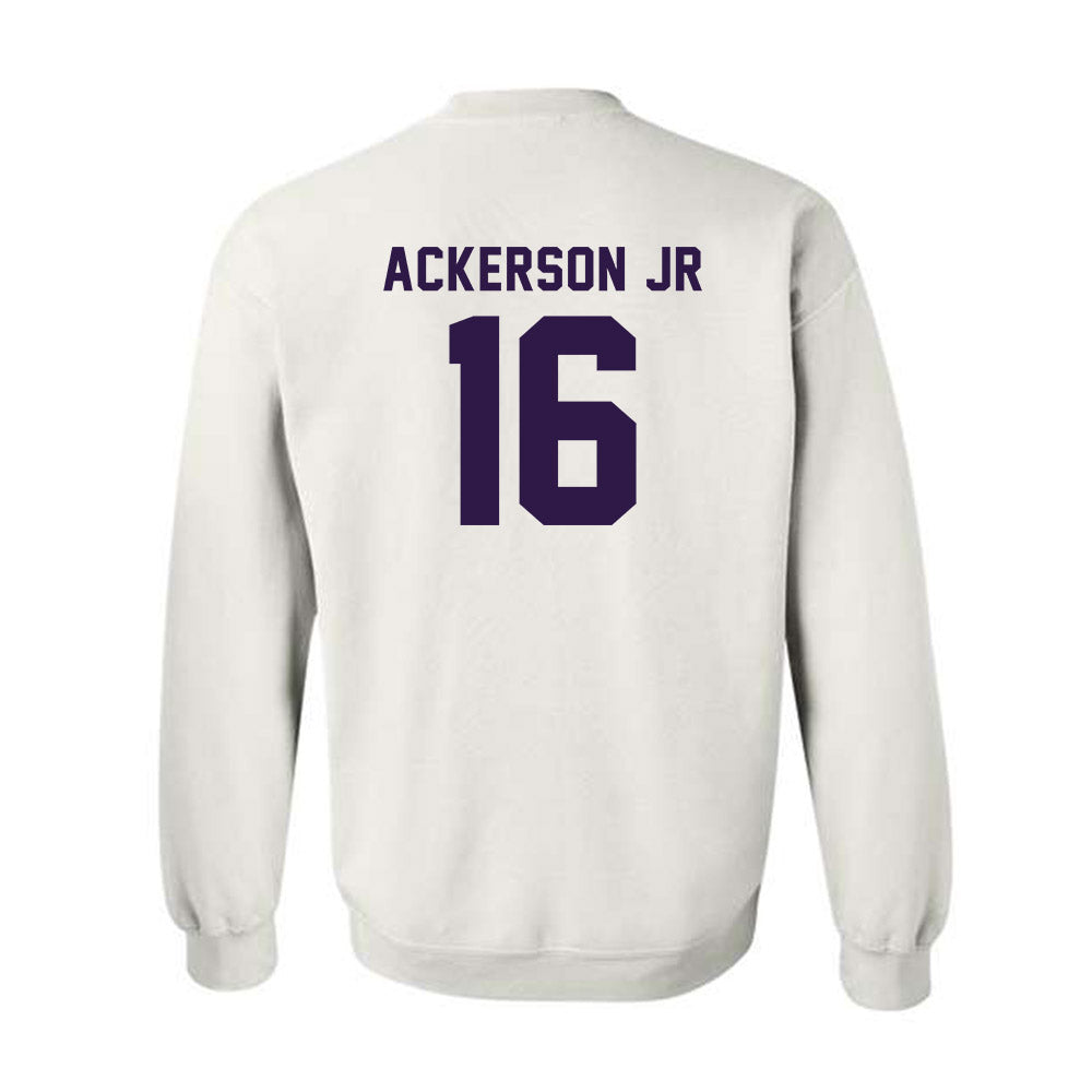 Kansas State - NCAA Football : Dj Ackerson Jr - Classic Shersey Crewneck Sweatshirt-1