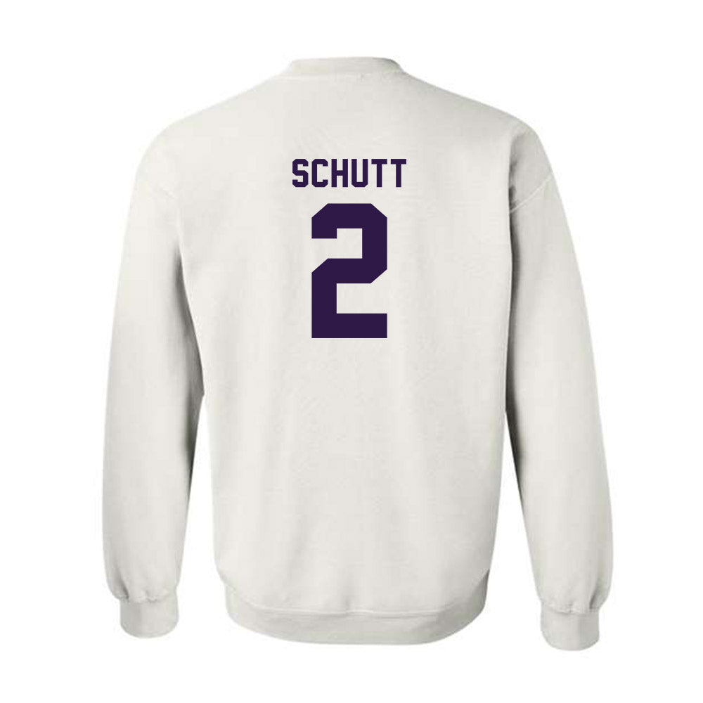 Kansas State - NCAA Men's Basketball : Jaden Schutt - Classic Shersey Crewneck Sweatshirt-1