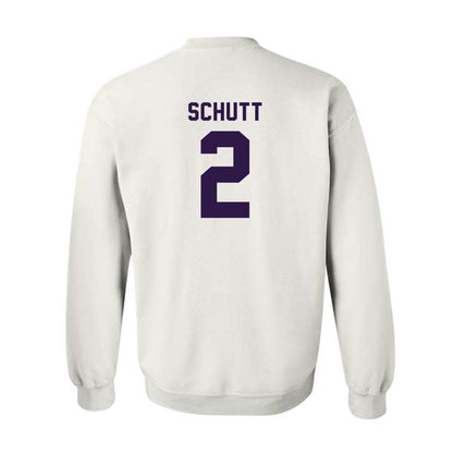 Kansas State - NCAA Men's Basketball : Jaden Schutt - Classic Shersey Crewneck Sweatshirt-1