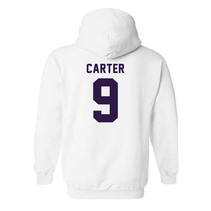 Kansas State - NCAA Women's Volleyball : Chandler Carter - Classic Shersey Hooded Sweatshirt-1