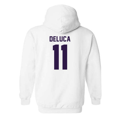 Kansas State - NCAA Women's Soccer : Emerson DeLuca - Classic Shersey Hooded Sweatshirt-1