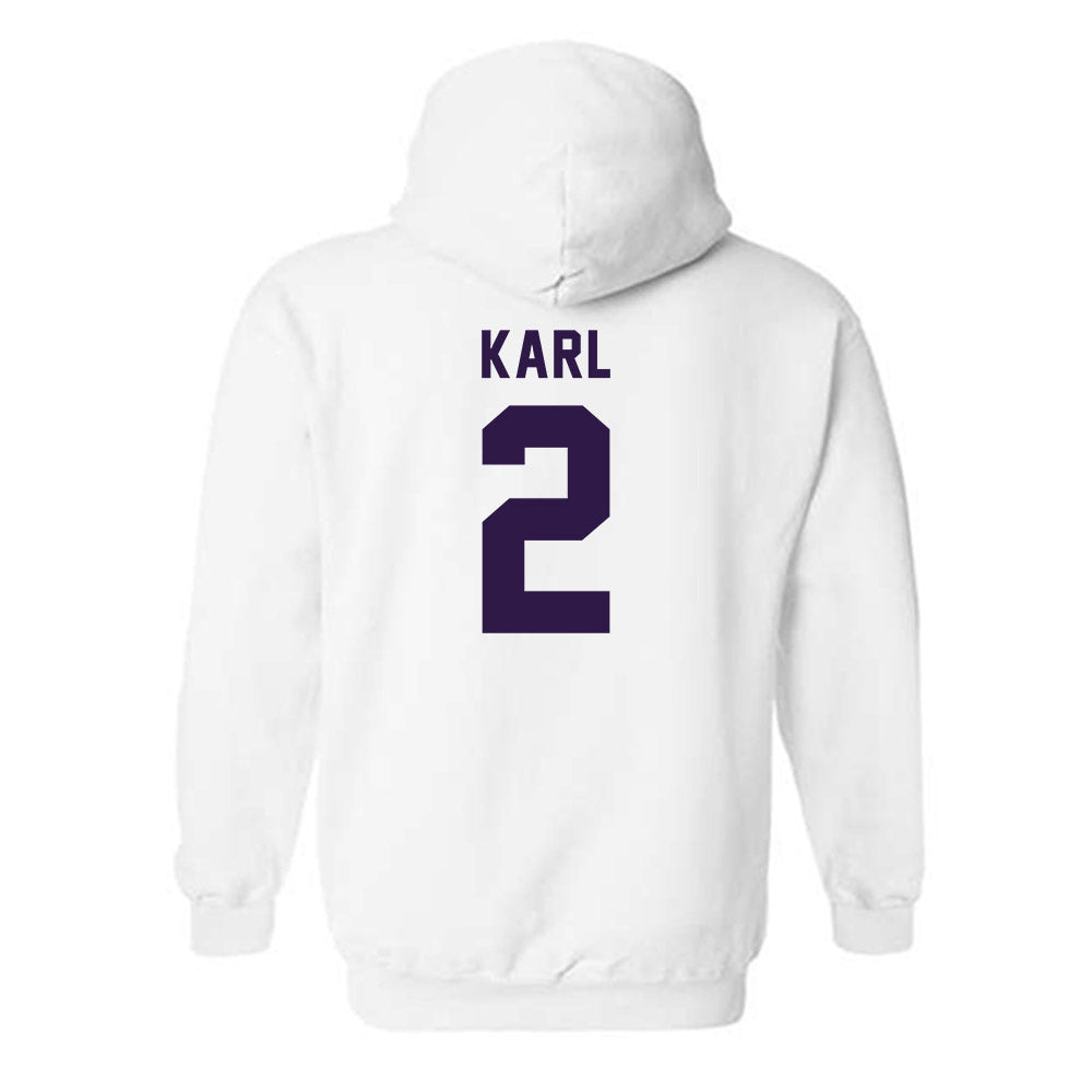 Kansas State - NCAA Baseball : Cadyn Karl - Classic Shersey Hooded Sweatshirt-1