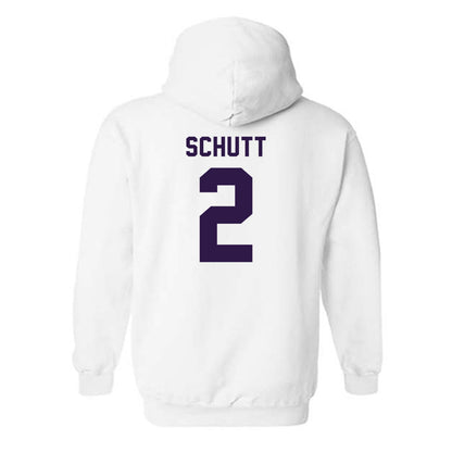 Kansas State - NCAA Men's Basketball : Jaden Schutt - Classic Shersey Hooded Sweatshirt-1