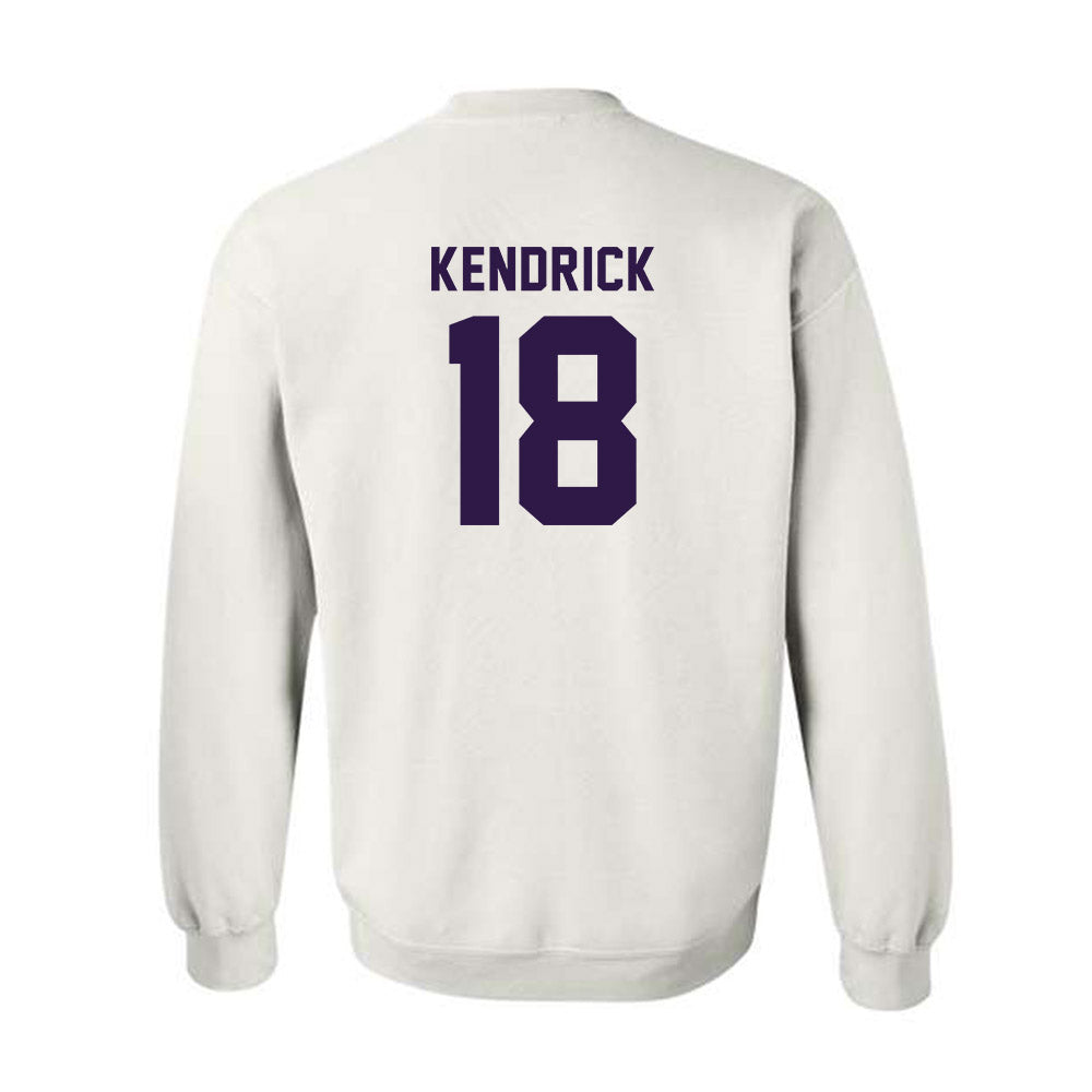Kansas State - NCAA Baseball : Micah Kendrick - Classic Shersey Crewneck Sweatshirt-1