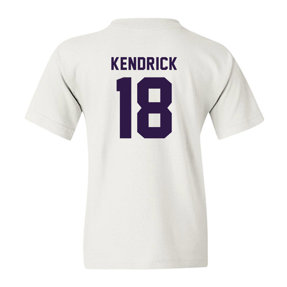 Kansas State - NCAA Baseball : Micah Kendrick - Classic Shersey Youth T-Shirt-1