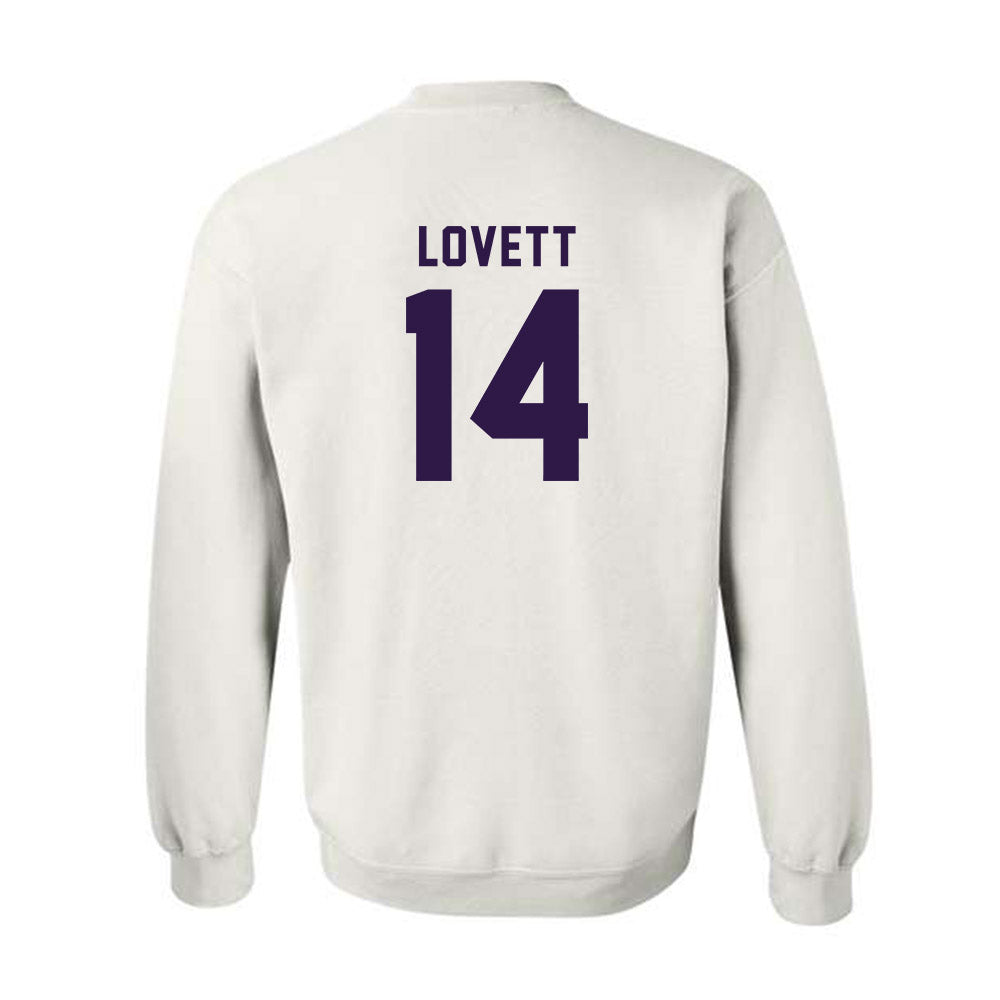 Kansas State - NCAA Football : Maxwell Lovett - Classic Shersey Crewneck Sweatshirt-1