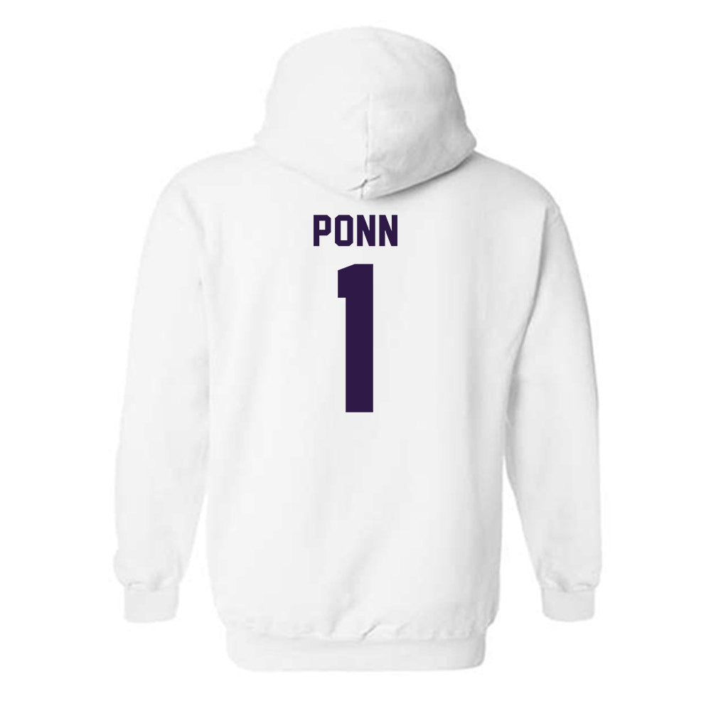 Kansas State - NCAA Women's Volleyball : Caleigh Ponn - Classic Shersey Hooded Sweatshirt-1