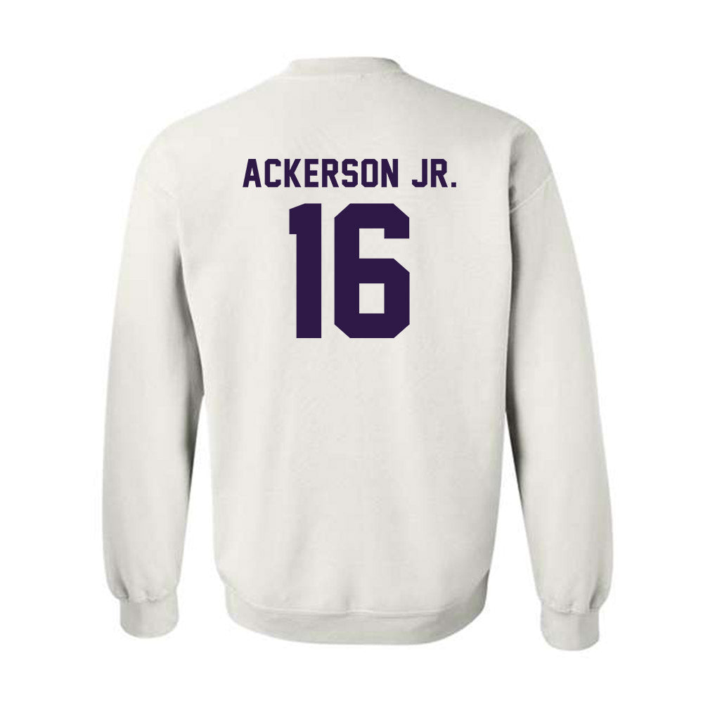 Kansas State - NCAA Football : Dj Ackerson Jr. - Classic Shersey Crewneck Sweatshirt-1