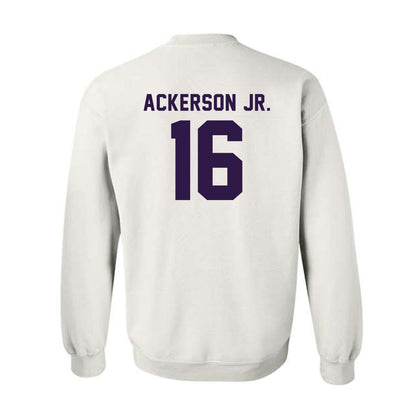 Kansas State - NCAA Football : Dj Ackerson Jr. - Classic Shersey Crewneck Sweatshirt-1