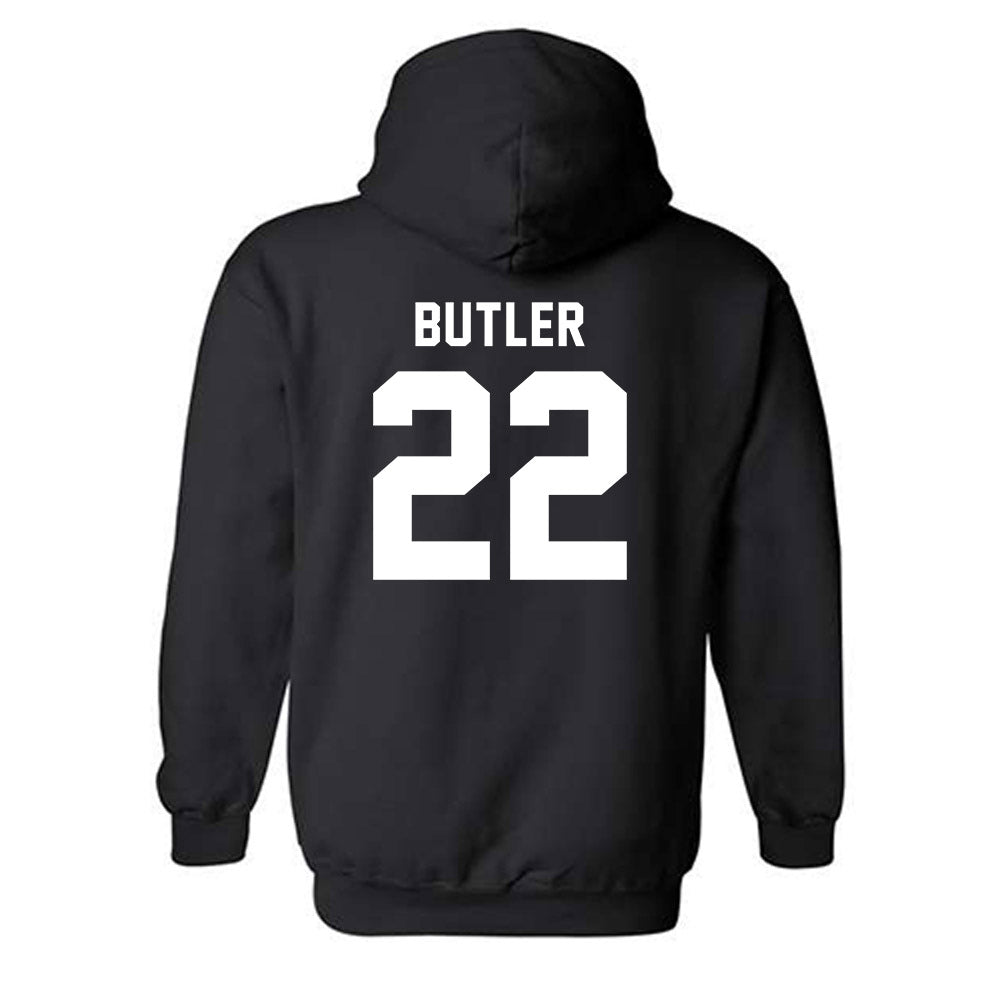 Kansas State - NCAA Baseball : Tazwell Butler - Classic Shersey Hooded Sweatshirt-1
