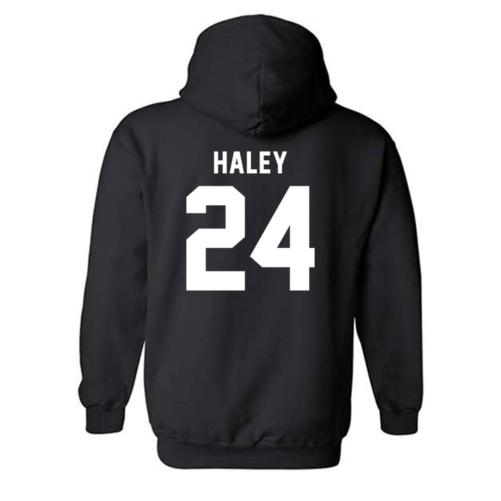 Kansas State - NCAA Baseball : Austin Haley - Classic Shersey Hooded Sweatshirt-1