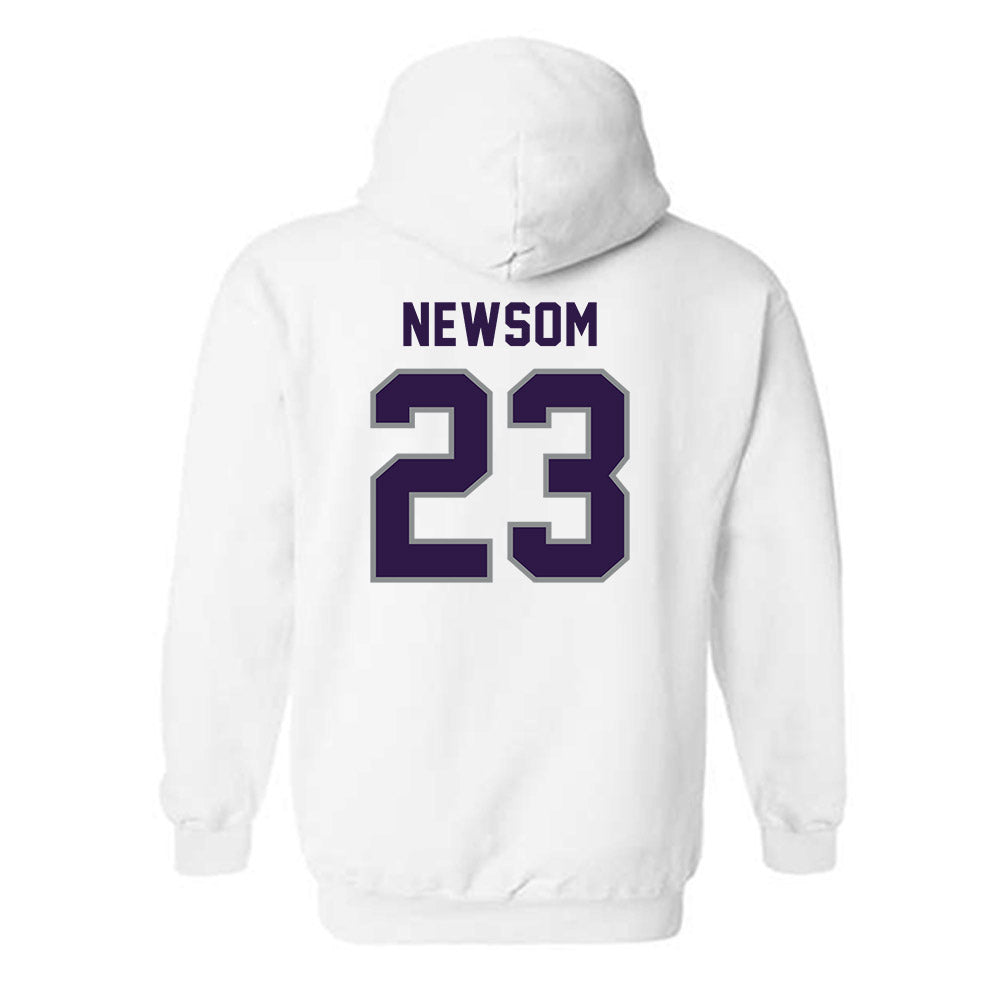 Kansas State - NCAA Football : Asa Newsom - Sports Shersey Hooded Sweatshirt-1