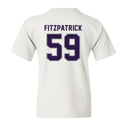 Kansas State - NCAA Football : George Fitzpatrick - Sports Shersey Youth T-Shirt-1