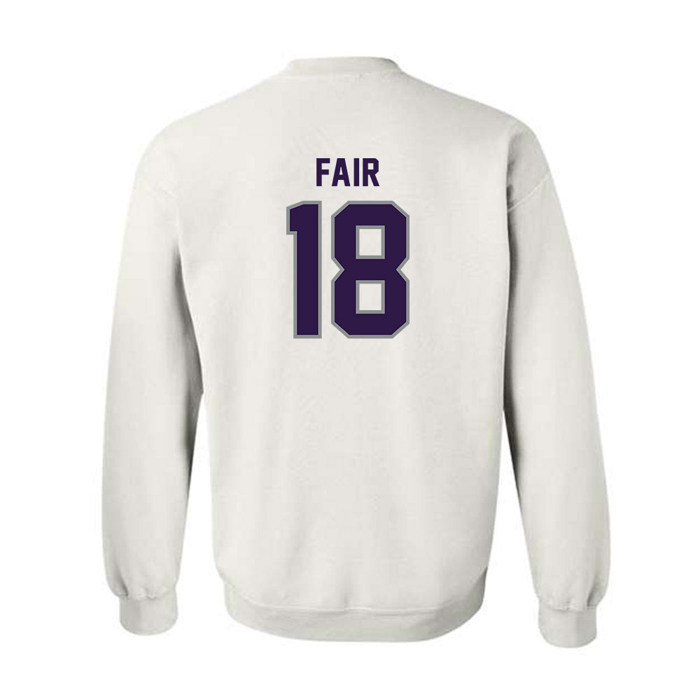 Kansas State - NCAA Football : Wesley Fair - Sports Shersey Crewneck Sweatshirt-1