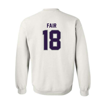 Kansas State - NCAA Football : Wesley Fair - Sports Shersey Crewneck Sweatshirt-1