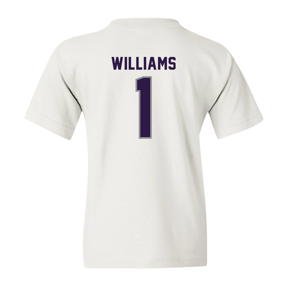 Kansas State - NCAA Football : Izaiah Williams - Sports Shersey Youth T-Shirt-1