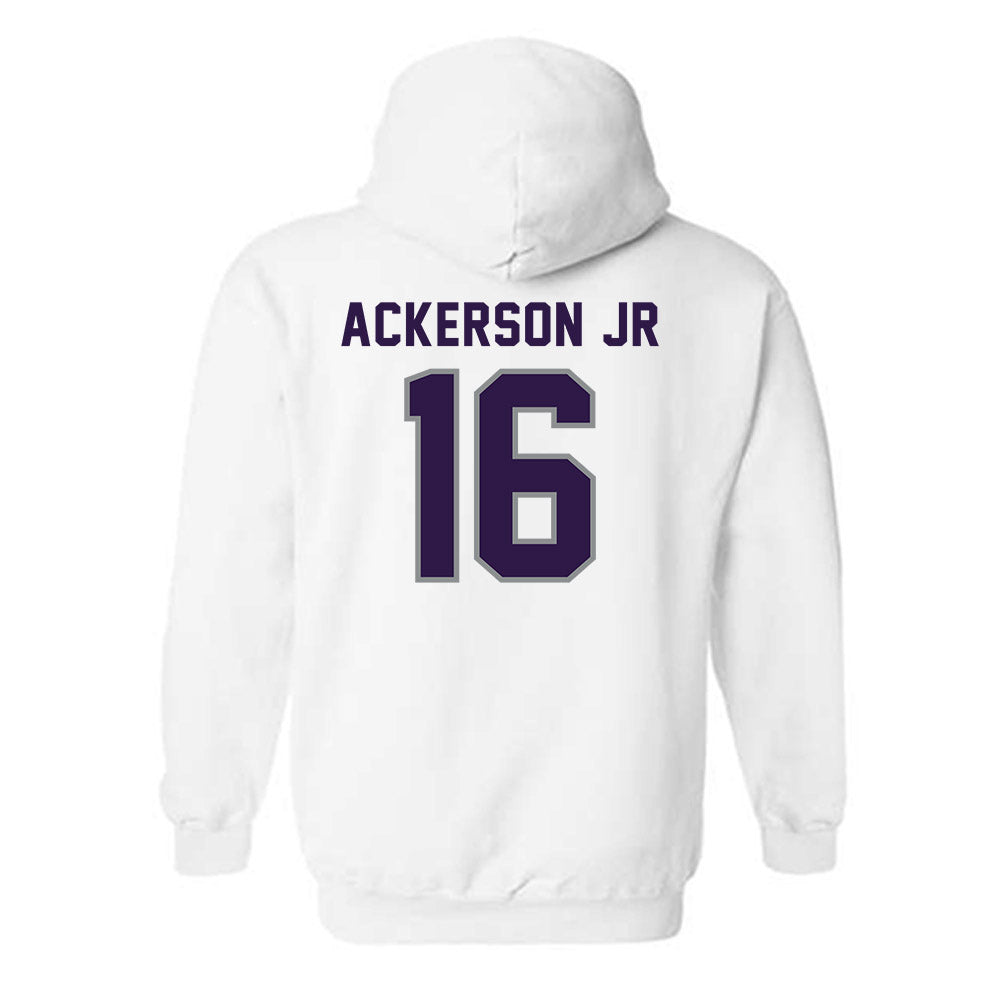 Kansas State - NCAA Football : Dj Ackerson Jr - Sports Shersey Hooded Sweatshirt-1