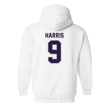 Kansas State - NCAA Football : Jay Harris - Sports Shersey Hooded Sweatshirt-1