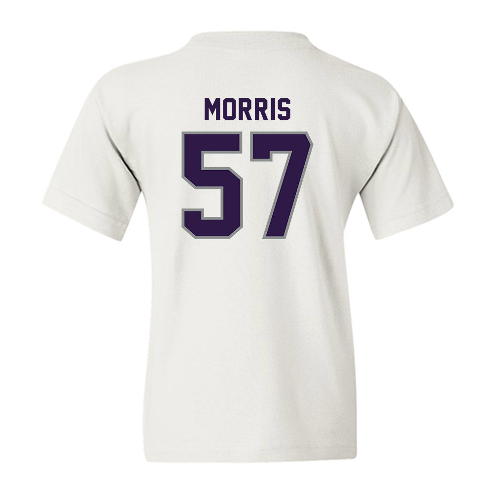 Kansas State - NCAA Football : Delvin Morris - Sports Shersey Youth T-Shirt-1