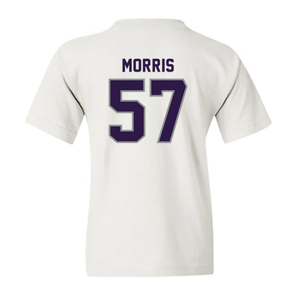 Kansas State - NCAA Football : Delvin Morris - Sports Shersey Youth T-Shirt-1