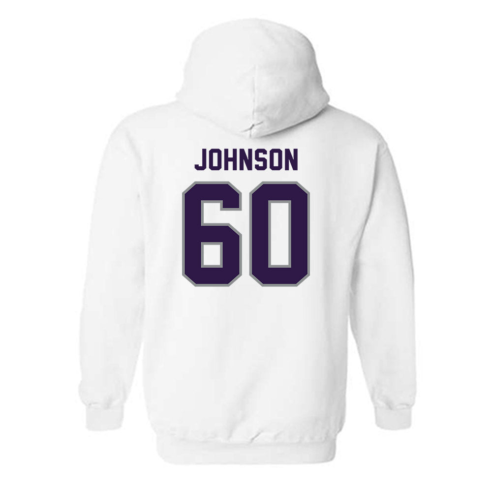 Kansas State - NCAA Football : Andrew Johnson - Sports Shersey Hooded Sweatshirt-1