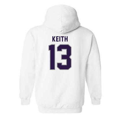 Kansas State - NCAA Football : Kaprice Keith - Sports Shersey Hooded Sweatshirt-1