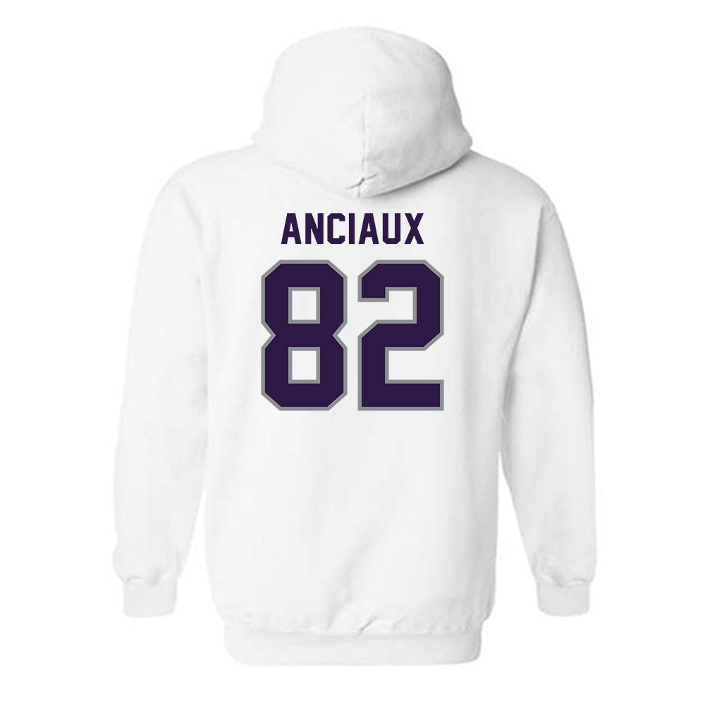 Kansas State - NCAA Football : Will Anciaux - Sports Shersey Hooded Sweatshirt-1