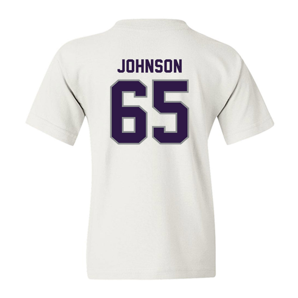 Kansas State - NCAA Football : Tyler Johnson - Sports Shersey Youth T-Shirt-1