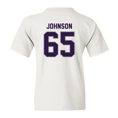 Kansas State - NCAA Football : Tyler Johnson - Sports Shersey Youth T-Shirt-1
