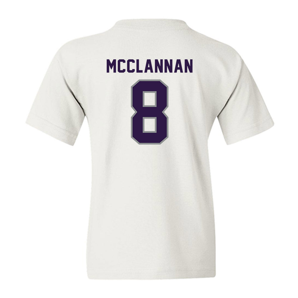 Kansas State - NCAA Football : Simon McClannan - Sports Shersey Youth T-Shirt-1