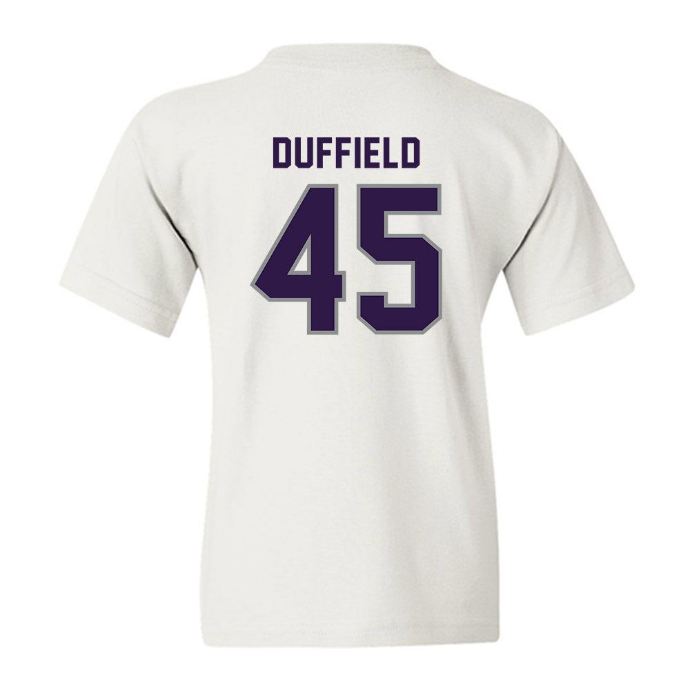 Kansas State - NCAA Football : Jaxson Duffield - Sports Shersey Youth T-Shirt-1