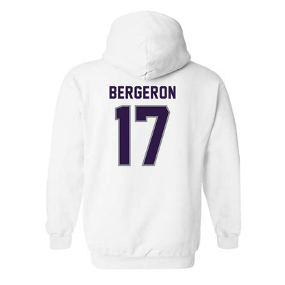 Kansas State - NCAA Football : Mikey Bergeron - Sports Shersey Hooded Sweatshirt-1