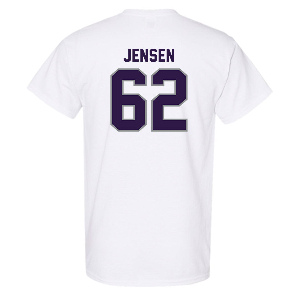 Kansas State - NCAA Football : Jordan Jensen - Sports Shersey T-Shirt-1