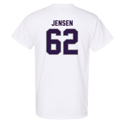 Kansas State - NCAA Football : Jordan Jensen - Sports Shersey T-Shirt-1