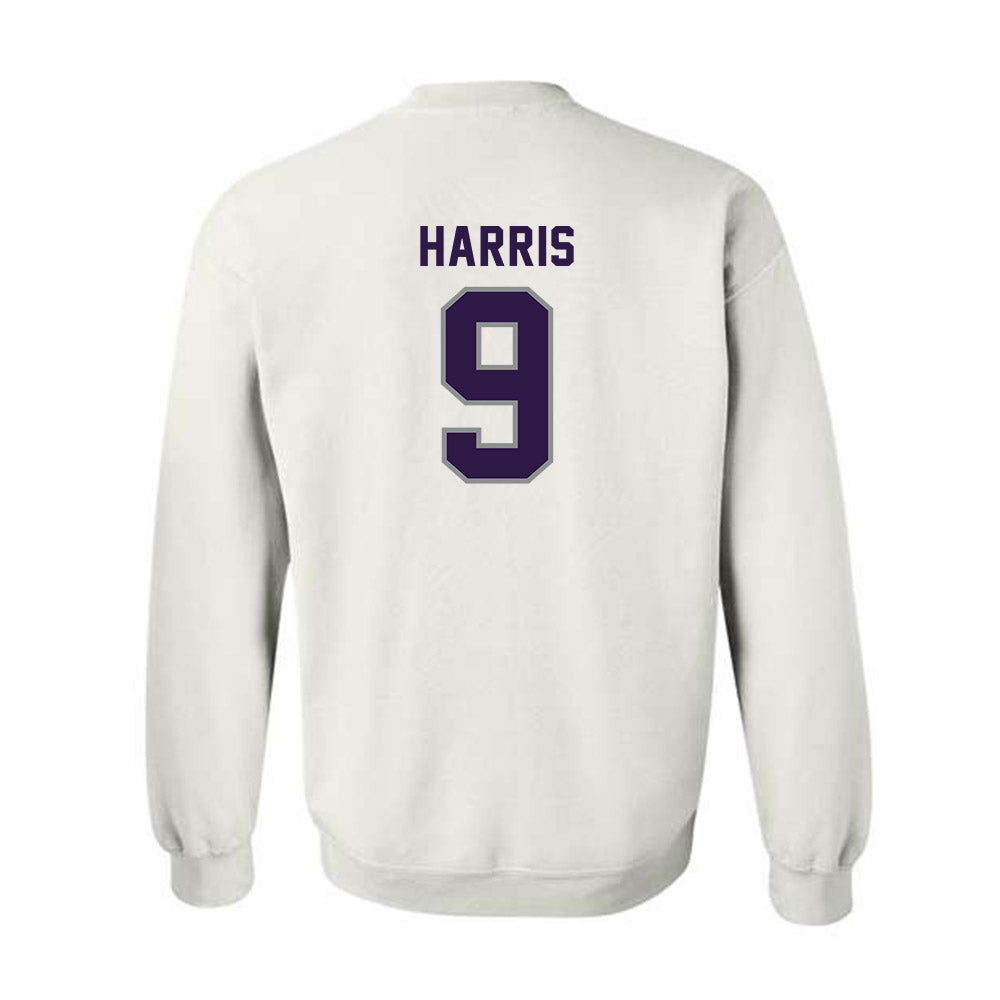 Kansas State - NCAA Football : Jay Harris - Sports Shersey Crewneck Sweatshirt-1