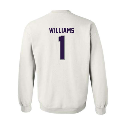 Kansas State - NCAA Football : Izaiah Williams - Sports Shersey Crewneck Sweatshirt-1