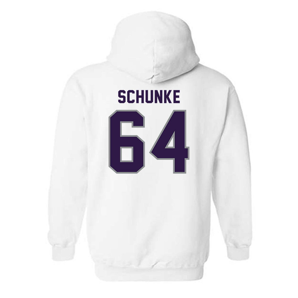 Kansas State - NCAA Football : Navarro Schunke - Sports Shersey Hooded Sweatshirt-1