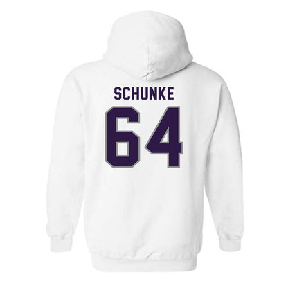 Kansas State - NCAA Football : Navarro Schunke - Sports Shersey Hooded Sweatshirt-1