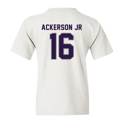 Kansas State - NCAA Football : Dj Ackerson Jr - Sports Shersey Youth T-Shirt-1