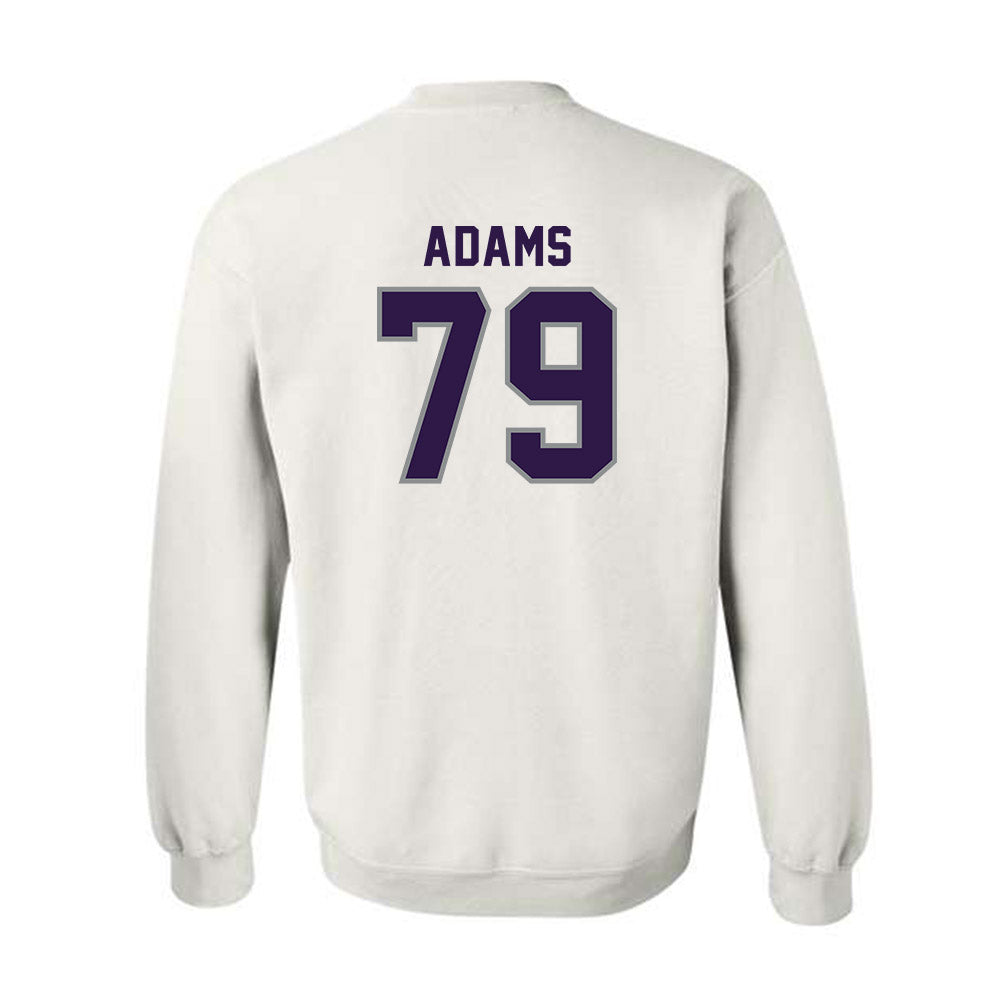 Kansas State - NCAA Football : Charlie Adams - Sports Shersey Crewneck Sweatshirt-1