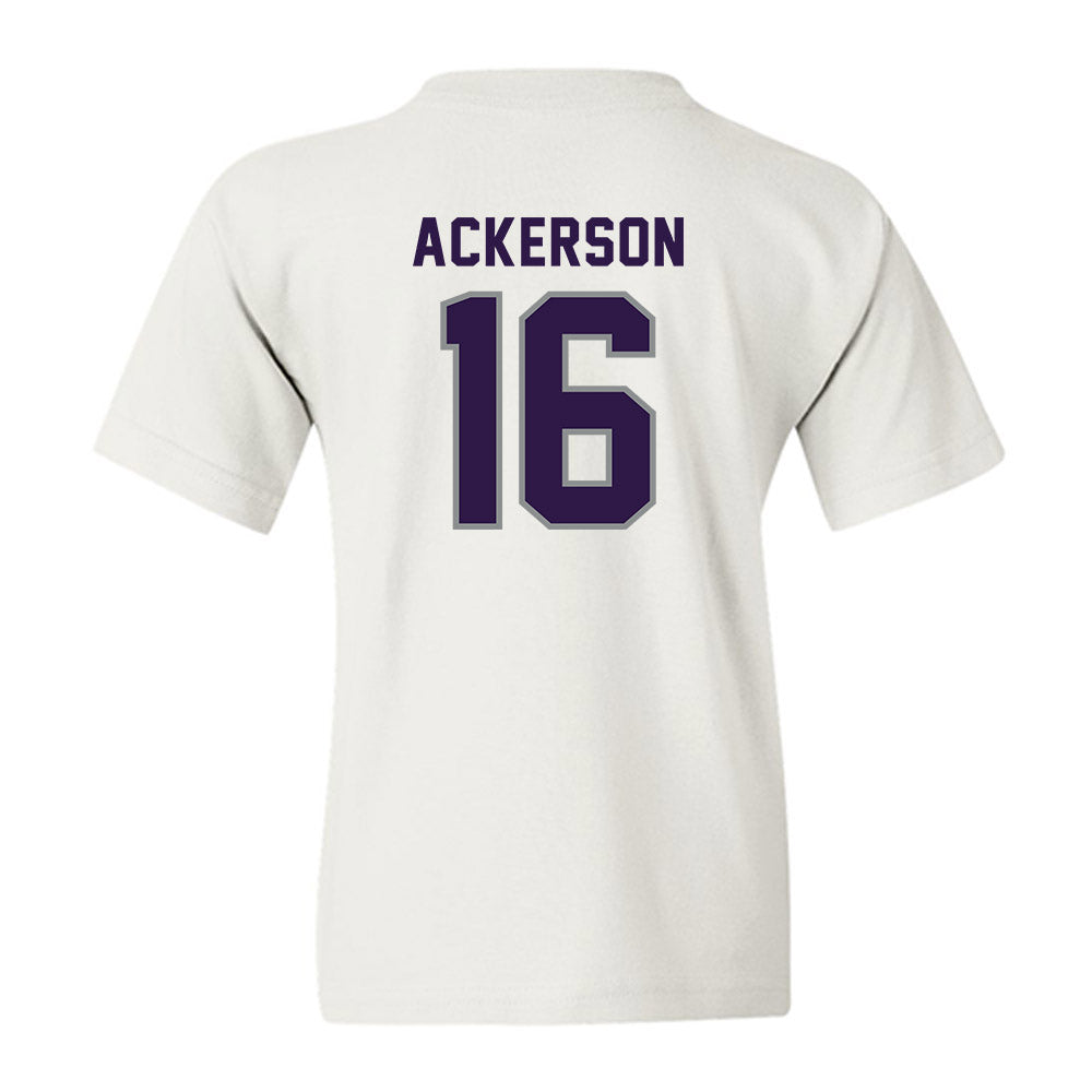 Kansas State - NCAA Football : Dj Ackerson - Sports Shersey Youth T-Shirt-1