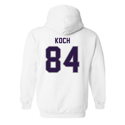 Kansas State - NCAA Football : Isaac Koch - Sports Shersey Hooded Sweatshirt-1