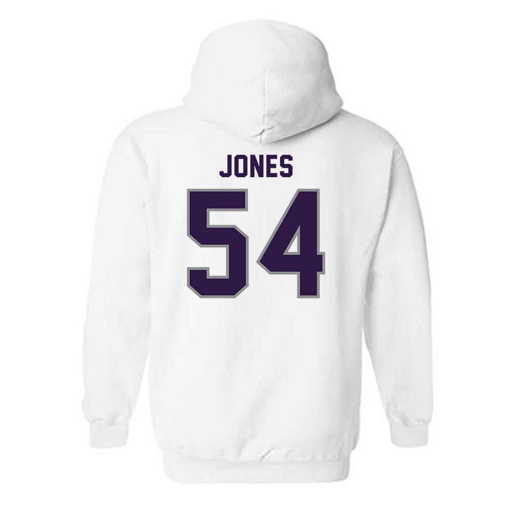 Kansas State - NCAA Football : Keiton Jones - Sports Shersey Hooded Sweatshirt-1