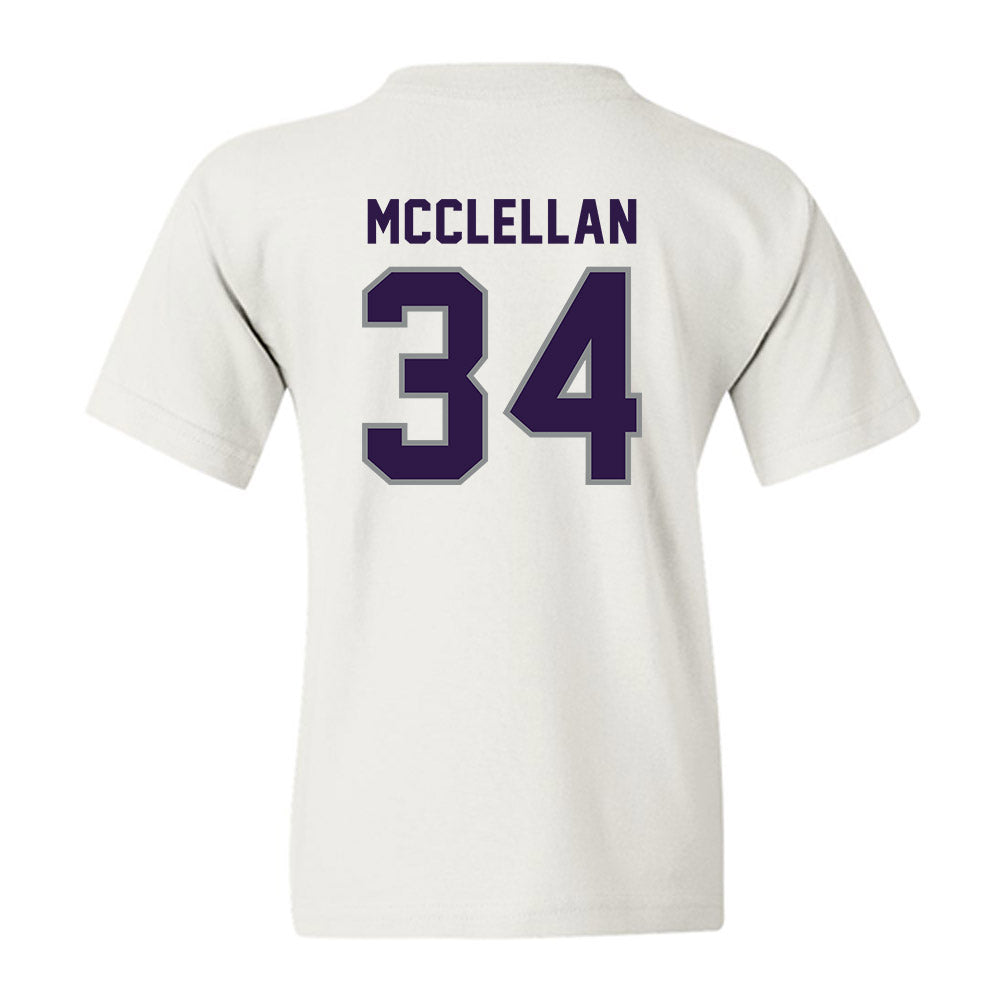 Kansas State - NCAA Football : Nick McClellan - Sports Shersey Youth T-Shirt-1