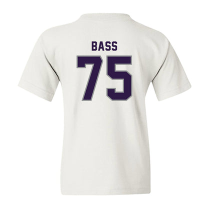 Kansas State - NCAA Football : Holden Bass - Sports Shersey Youth T-Shirt-1