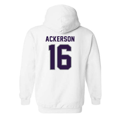 Kansas State - NCAA Football : Dj Ackerson - Sports Shersey Hooded Sweatshirt-1
