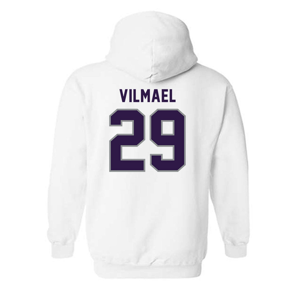 Kansas State - NCAA Football : Josiah Vilmael - Sports Shersey Hooded Sweatshirt-1