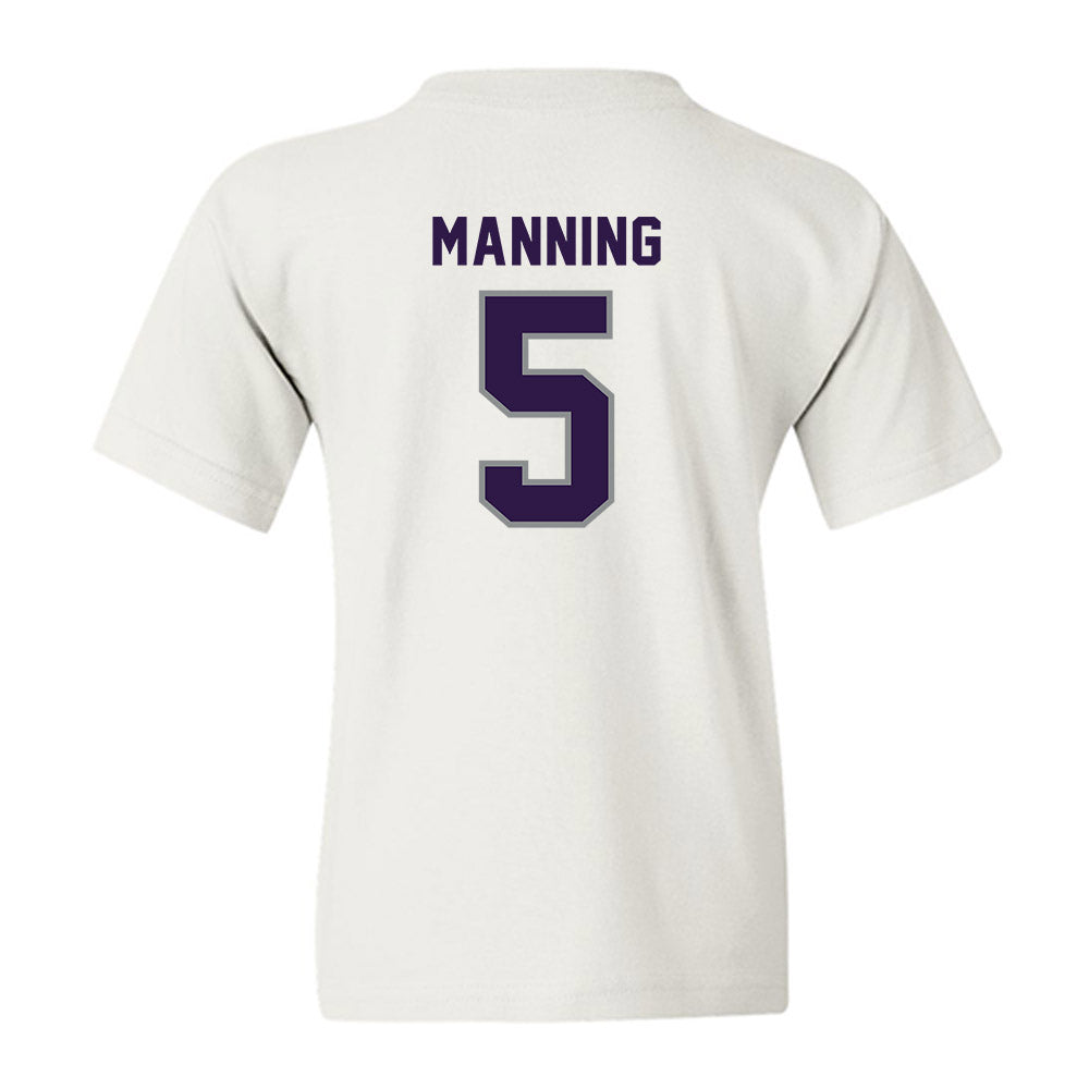 Kansas State - NCAA Football : Joshua Manning - Sports Shersey Youth T-Shirt-1
