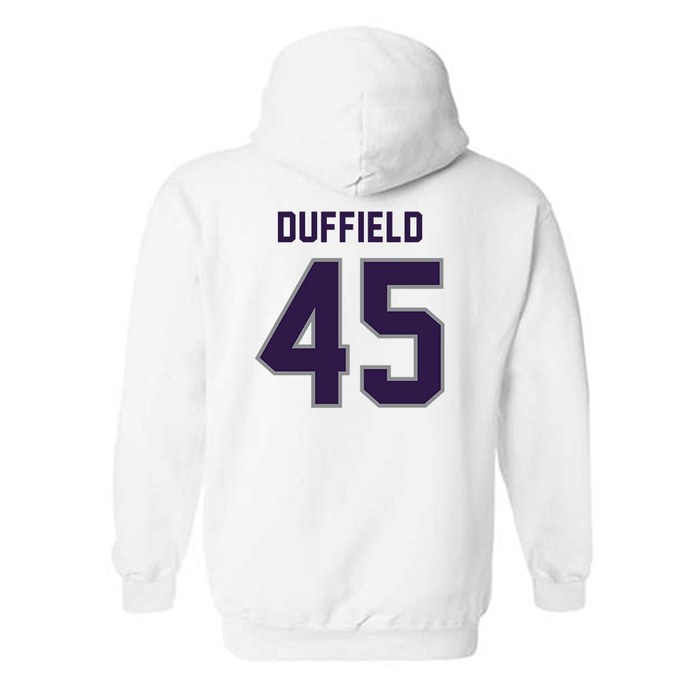 Kansas State - NCAA Football : Jaxson Duffield - Sports Shersey Hooded Sweatshirt-1